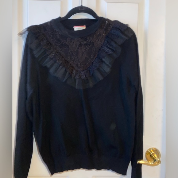 Sweaters - Black Lace Sweater